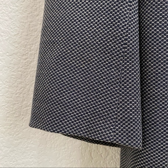 Giorgio Armani Borgonuovo 21 Navy Patterned Blazer - Picture 5 of 14